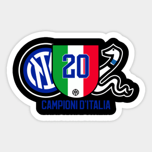 Inter campioni d'Italia Sticker